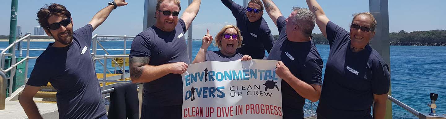 Cleanup crew banner